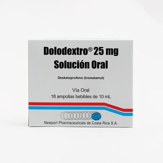 Dolodextro 25 mg Solución Oral