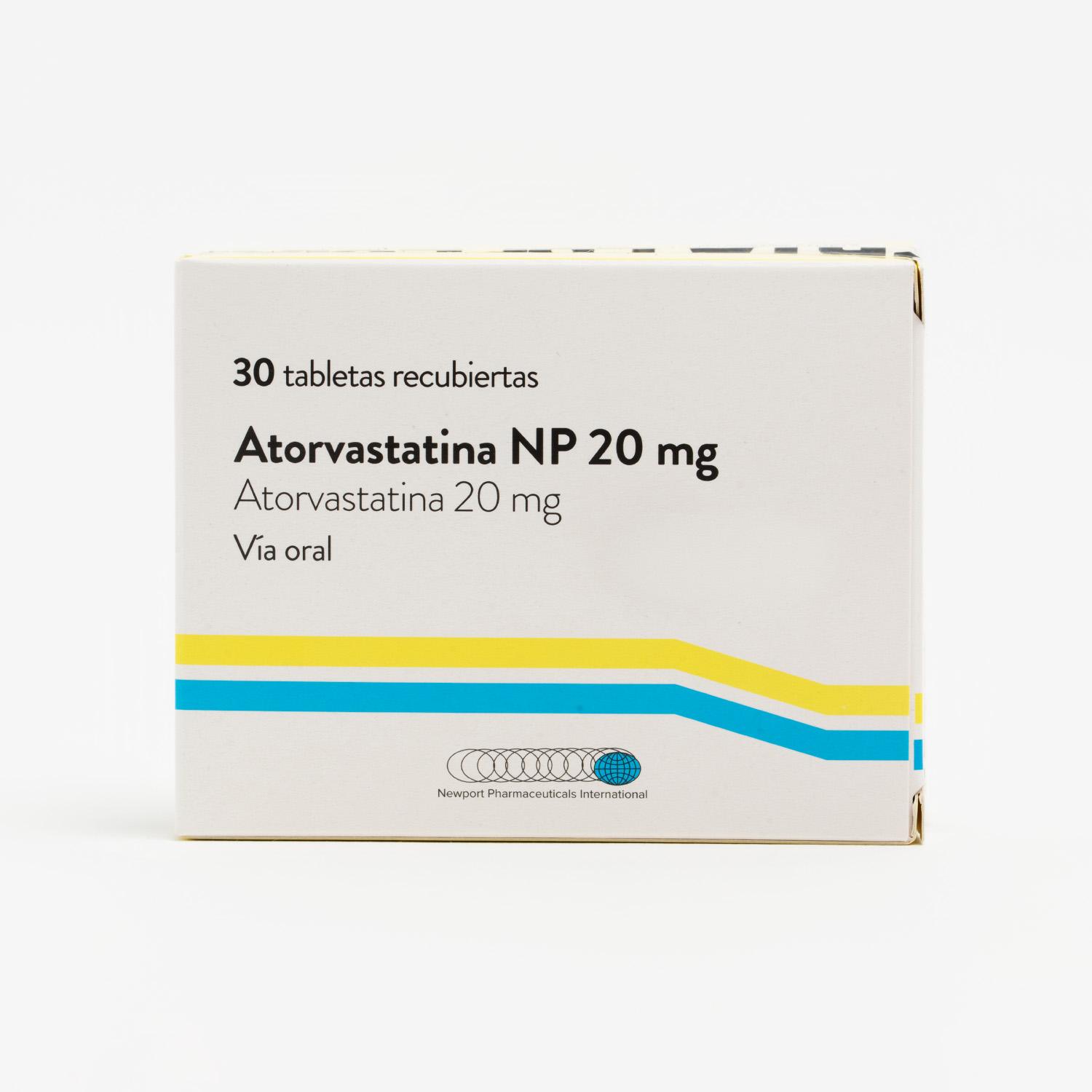 Atorvastatina NP 20 mg