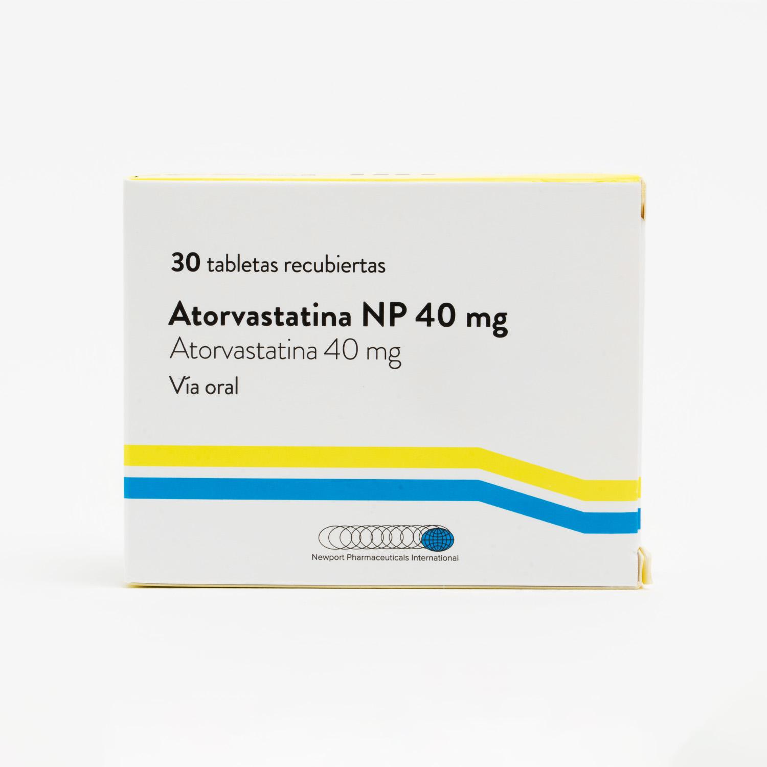 Atorvastatina NP 40 mg