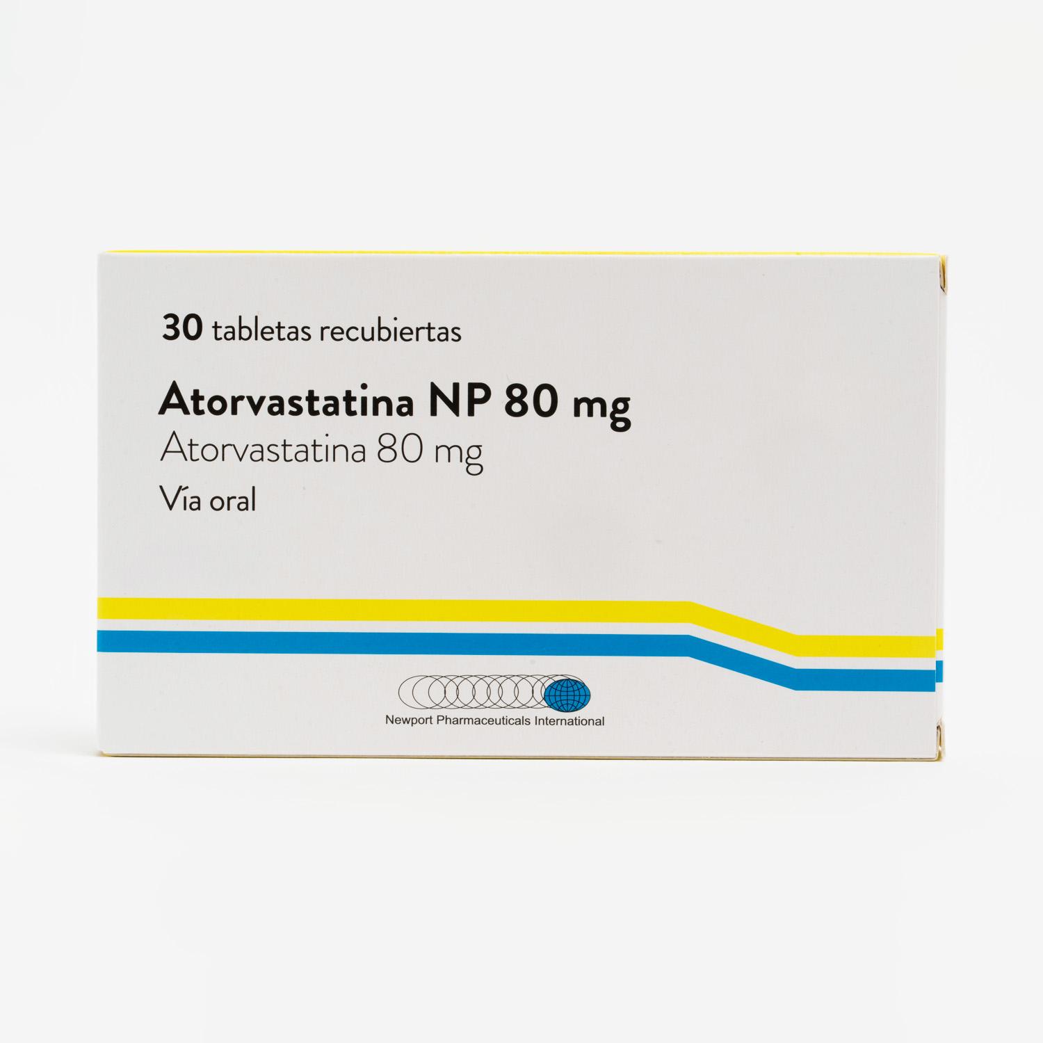 Atorvastatina NP 80 mg